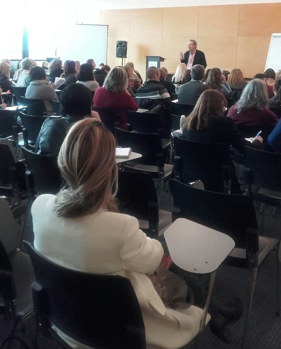 Conferencia en expocoaching sobre coaching y metas